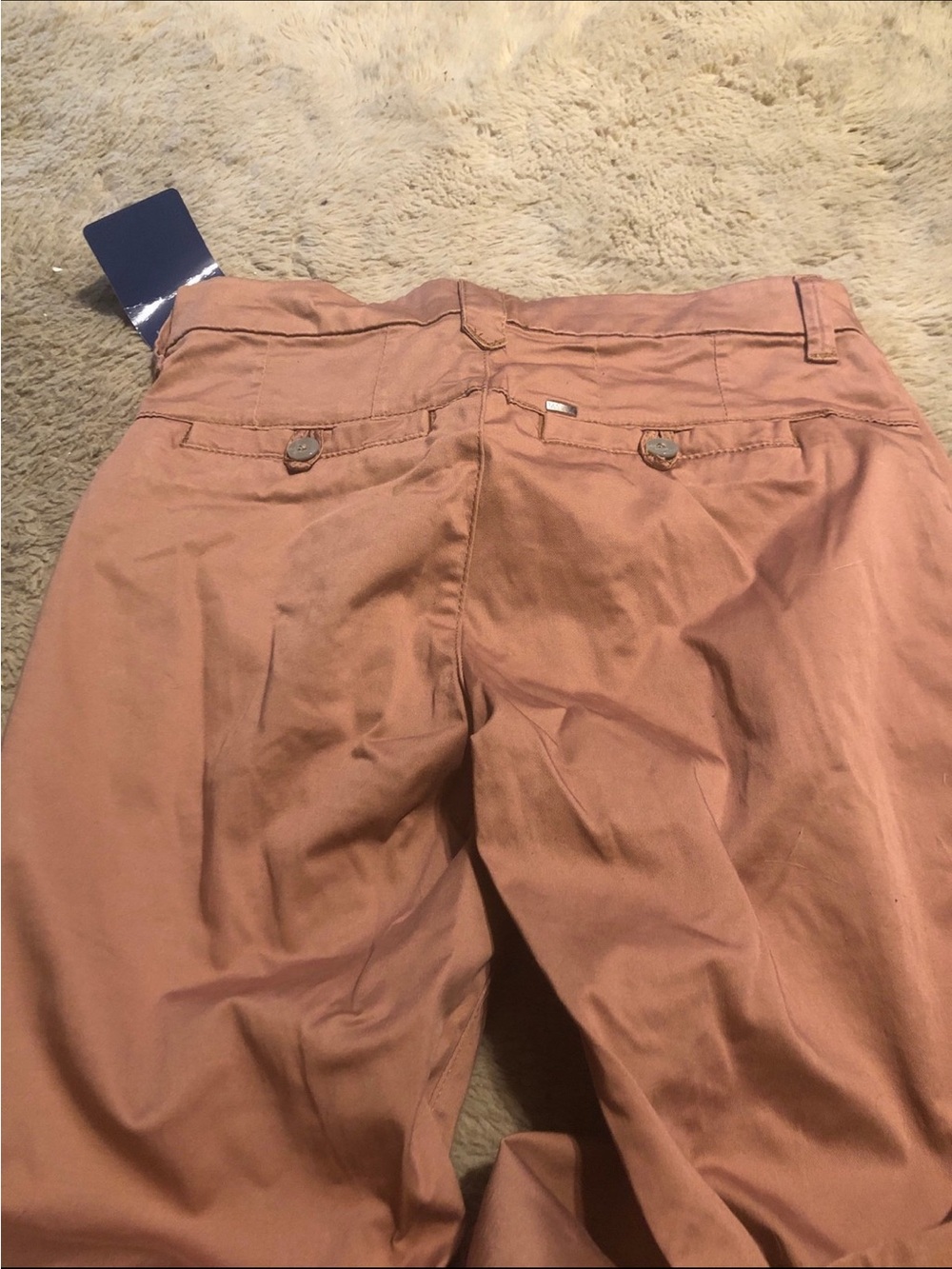 Women’s Casual Chino Pants in Dusty peach color